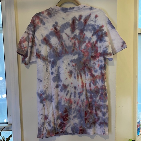 Tie-Dyed pastel tee M - Picture 2 of 2